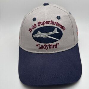 B-29 Superfortress Bomber "Ladybird" Military WASP WWII Museum Strapback Hat G42